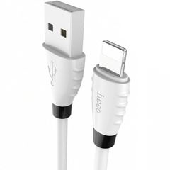 Кабель USB - Lightning 2.4А Hoco X27 1,2м (120 см) (Белый)