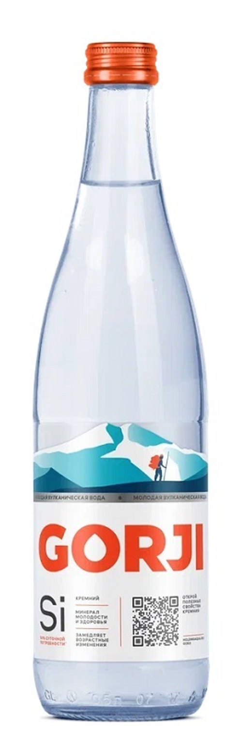 GORJI минеральная вода 0,5л стекло газ