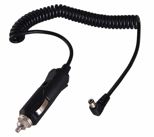 Авто зарядное с кабелем Разъём питания - 2.1мм/5.5мм 1.5-метра витой