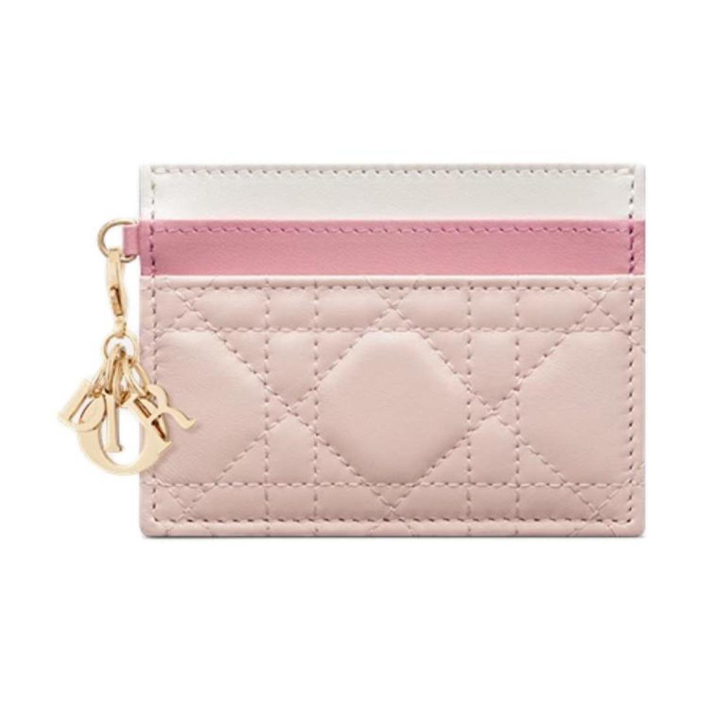 Картхолдеры и кошельки DIOR Lady Dior Logo, S0974OBWU-M03I