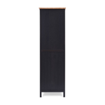 Шкаф Хемнэс Hemnes/Кымор, 120х197х59 см, черный/светло-коричневый