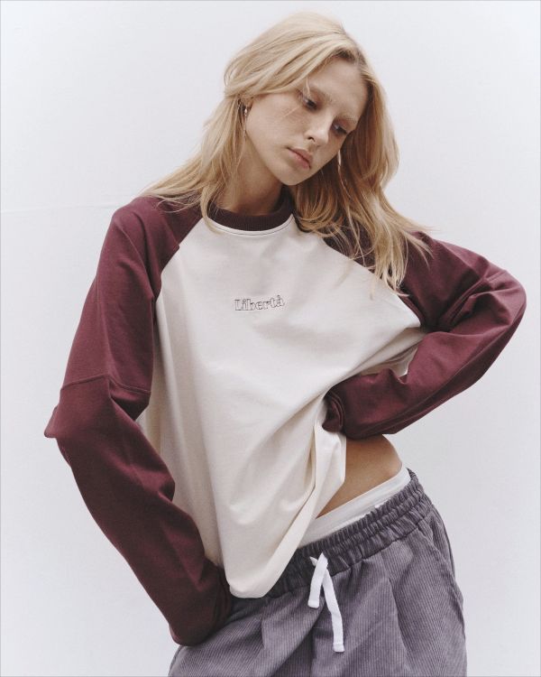 Лонгслив Raglan Duo Catawba Grape - фото 5