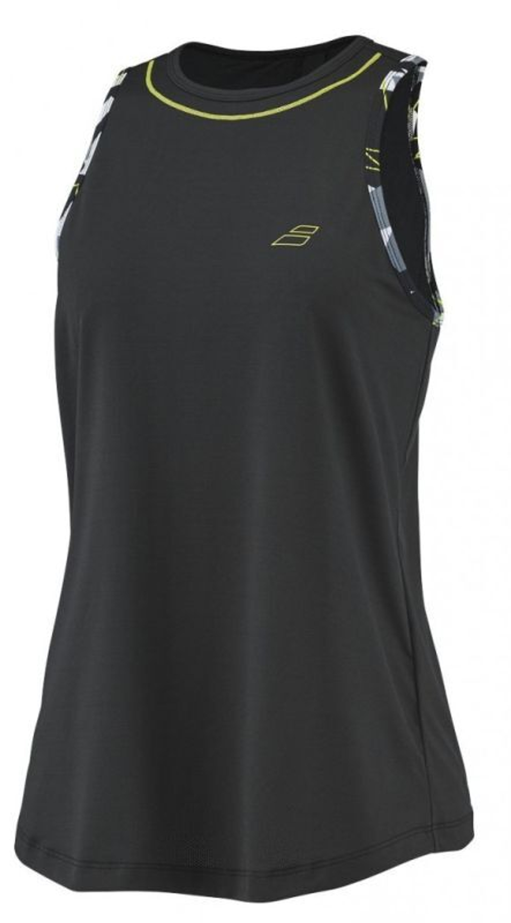 Женский топ теннисный Babolat Aero Tank Top Woman - черный