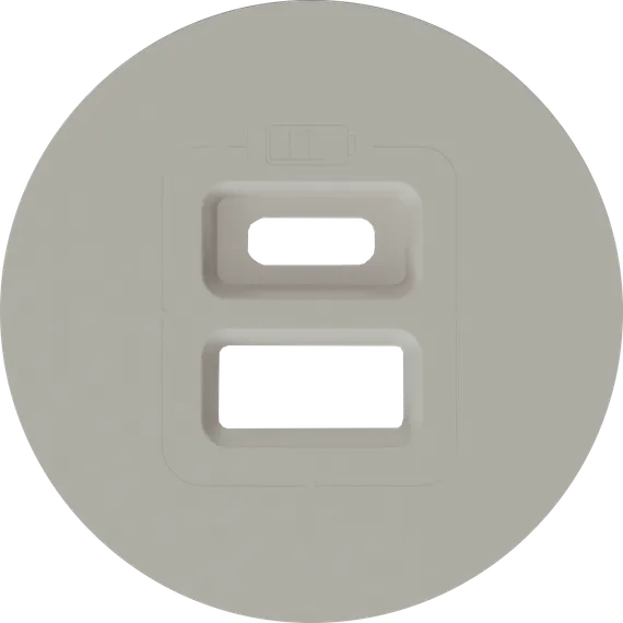 Donel D16 матовый кашемир Накладка для розеток USB
