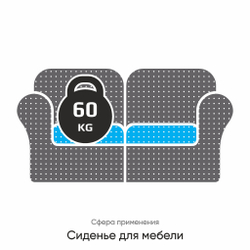 Поролон HR 3030, 200x100x6 см