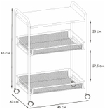 ЭТАЖЕРКА ЛАДЬЯ 33 С STORAGE RACK Э557