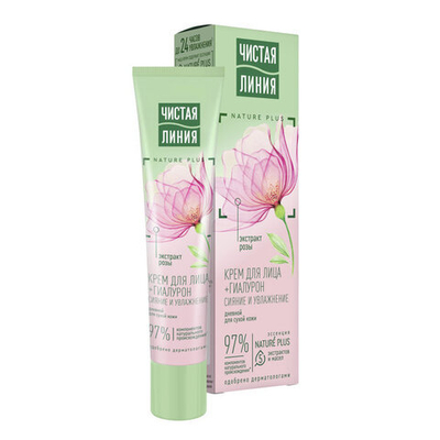 Чистая Линия,Крем д/лица,Увлажн,д/сух,к,дневной(40мл)