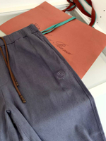 Льняные брюки Loro Piana