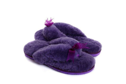 UGG Fluff Flip Flop II Purple