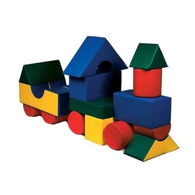 Мягкий конструктор Паровоз 19 элементов