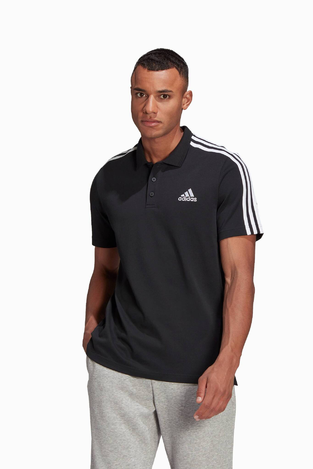 Футболка adidas Designed To Move 3-S Polo