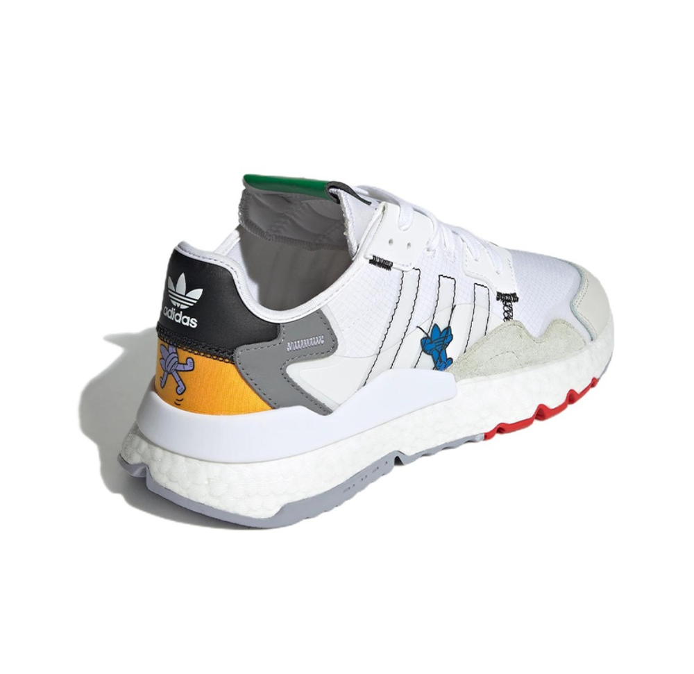 Мужские кроссовки Adidas Originals Nite Jogger 'White Beige Grey Yellow' HP9113