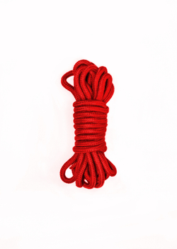 Веревка Party Hard Do Not Disturb Red, 5м