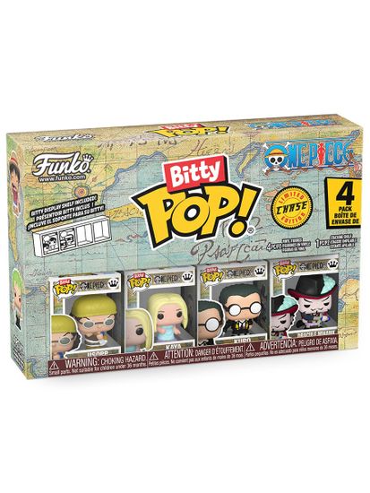 Набор Funko Bitty POP! One Piece Usopp+Kaya+Kuro+Chase (1 of 4) 4шт 86895 / Набор Битти ПОП! по мотивам вселенной "Ван Пис"
