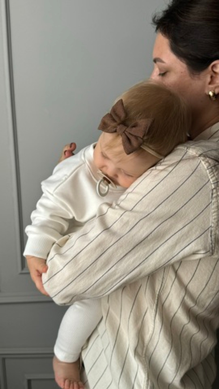 Свитшот oversized молоко