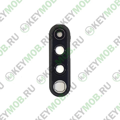 Стекло камеры в рамке для телефона Xiaomi Redmi Note 8 Pro