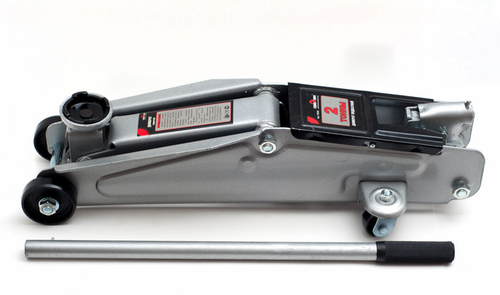 Домкрат подкатной 2т в кейсе высота 135-380 Сервис Ключ