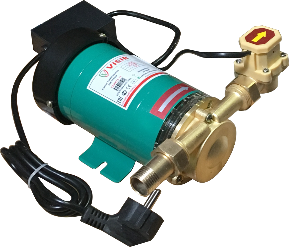 Насос ПОВЫШЕНИЯ давление (1/2,120w,25л,15м) ViEiR (6/1шт)