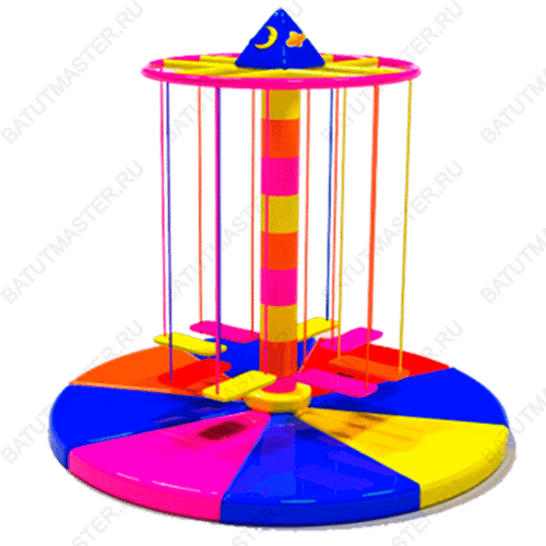 Электрическая карусель детская 4KIDS "Волшебный вихрь"