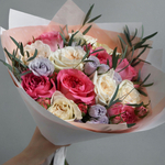 45. Фиолетово-розовый микс букет