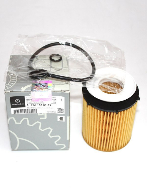 Фильтр масляный (картридж) A2701800109 для Mercedes-Benz