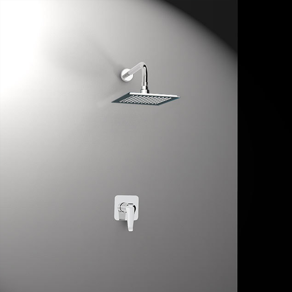 Встраиваемый смеситель для душа с тропеическим душем YPSILON PLUS K6418013