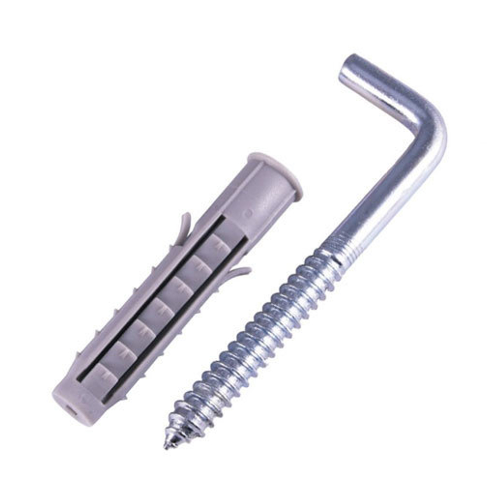 Дюбель с прямым крюком KRHP-6 (3600/200шт.)