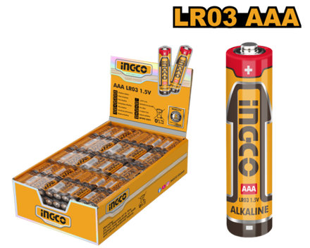 Алкалиновая батарейка INGCO HAB3A01 AAA 1300 мАч 1 шт.