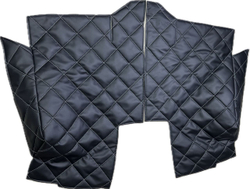 Коврики (утеплитель) под сиденья УАЗ 452 Буханка (белая нить ромб)