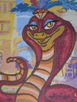 Календарь из гобелена на 2025 год Царица 39х73