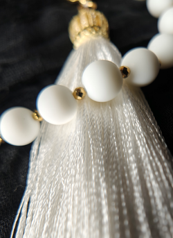 Четки из матового агата