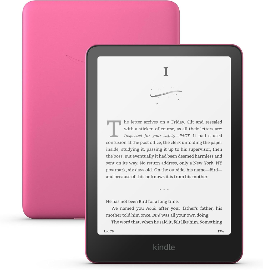 Amazon Kindle PaperWhite 12 2024 16Gb Raspberry SOFREE(Без Рекламы)