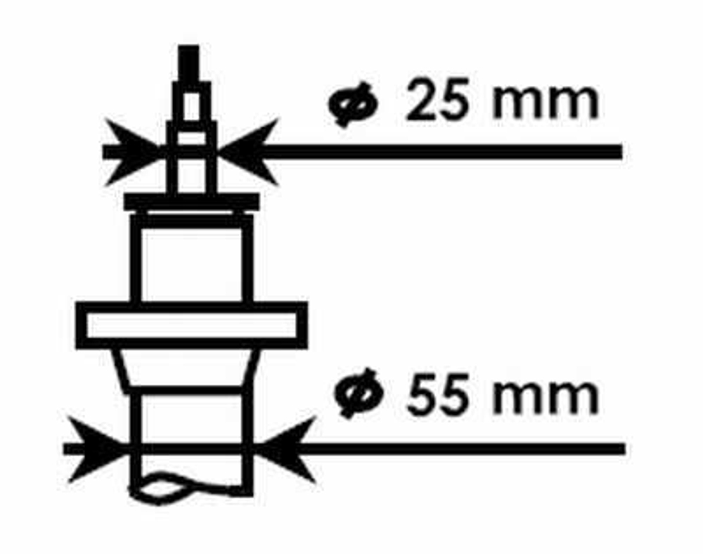 KYB - 325700-KYB - Shock Absorber