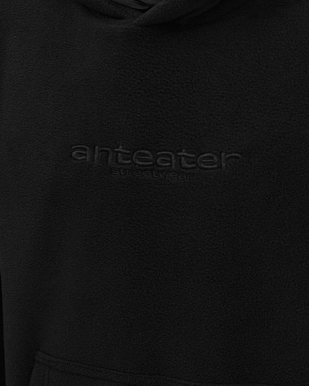 Худи Anteater Fleece Crop черный