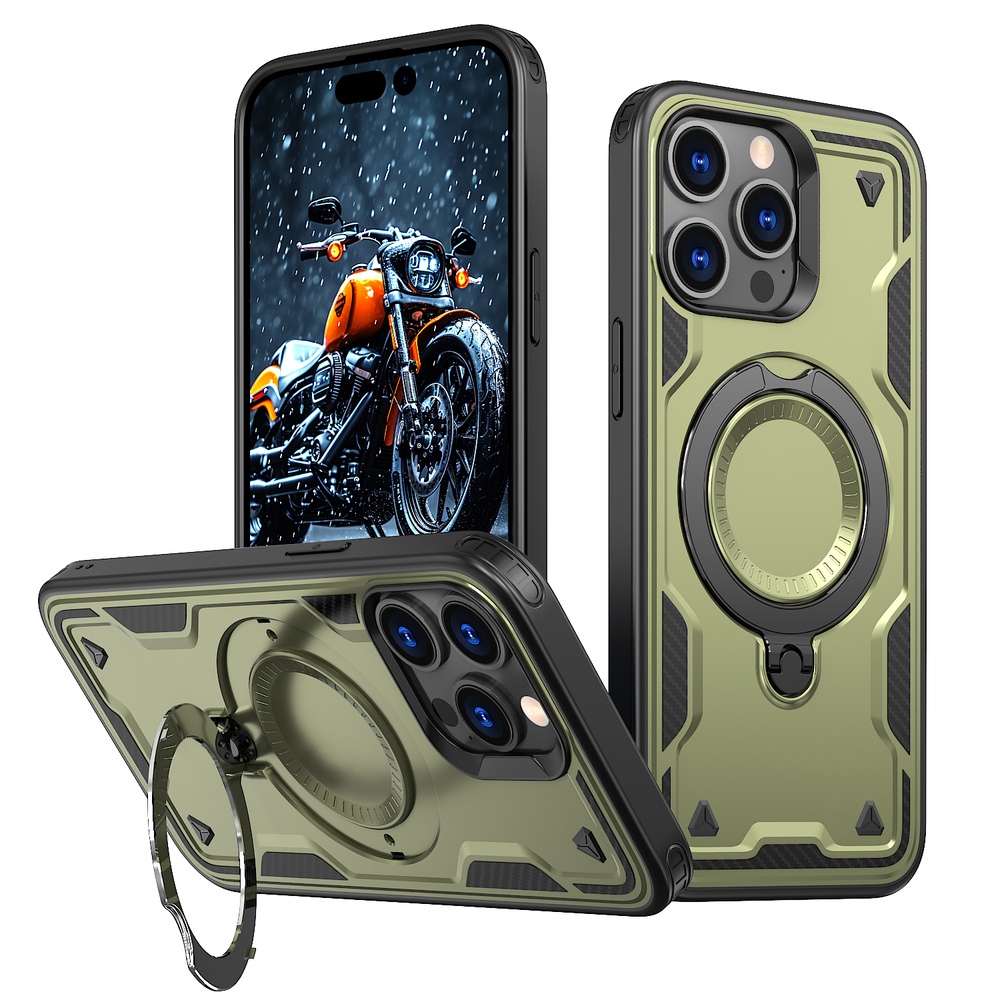 Чехол Magneto Case с кольцом для iPhone 15 Pro Max