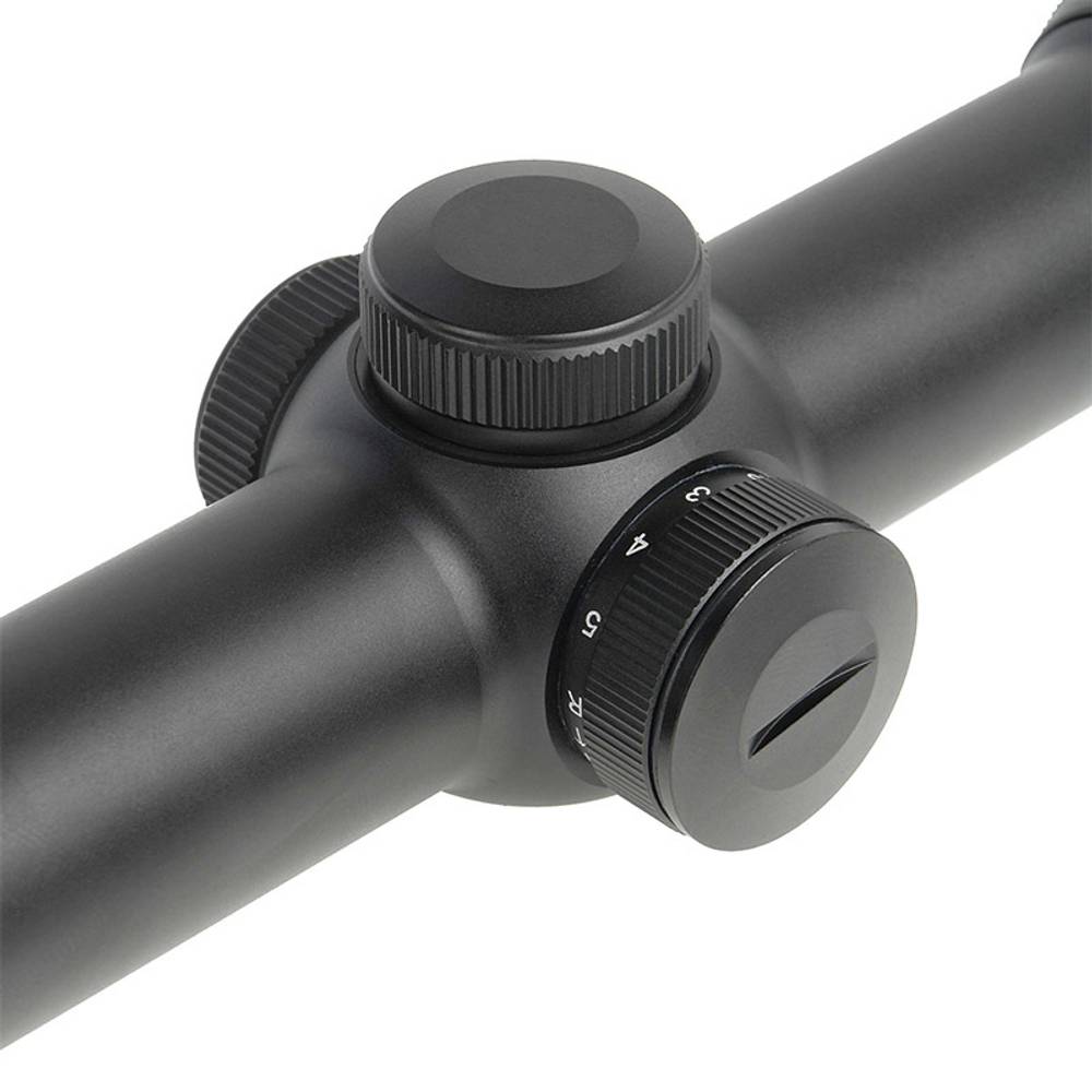Оптический прицел Veber Black Russian 1-4x24 TSS RG ( Сетка FireDot 4 / с подсветкой )