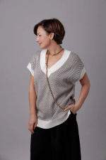 Нить 160 см золотого жемчуга Swarovski диаметром 1 см с золотой застежкой из цирконов