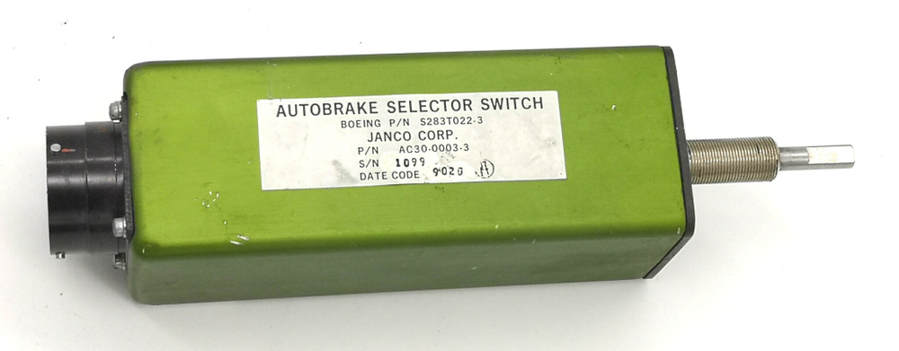 Электрический переключатель Autobrake selector switch AC30-0003-3