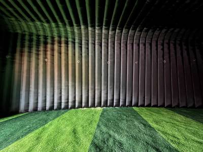 Надувной мобильный кинотеатр «Вечерняя заря», 13,8×7,8×5,4 м