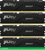 Оперативная память Kingston Fury Beast Black 64Gb DDR5 (KF560C40BBK4-64)