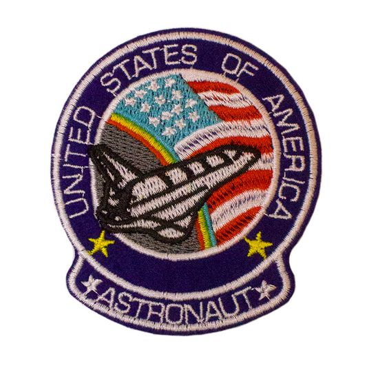 Нашивка на рюкзак и на одежду. USA Astronaut