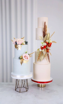 Свадебный торт стиле бохо