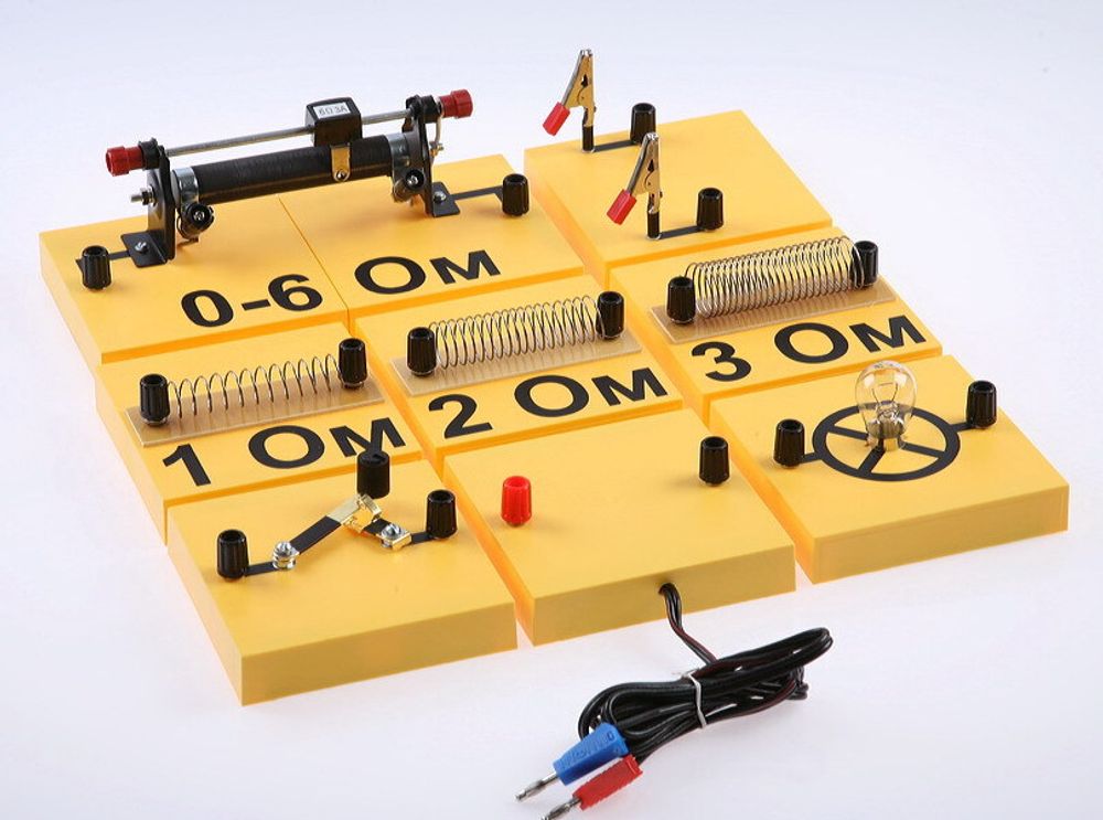 Набор демонстрационный. Электричество-1 (Постоянный ток)