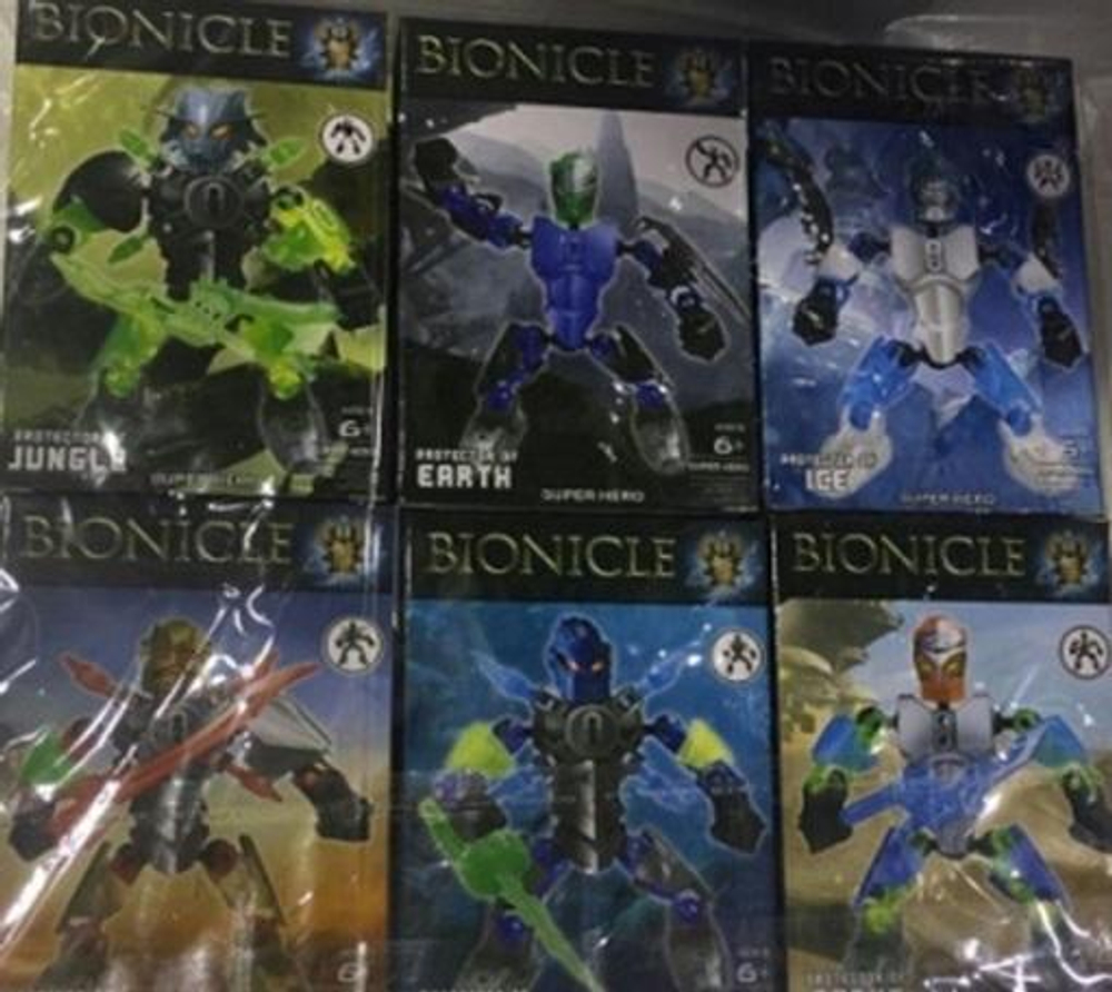 Конструктор 6 видов коробка