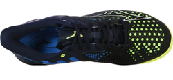 Мужские кроссовки теннисные Mizuno Wave Exceed Tour 5 CC - totalclipse/neolime/supersonic