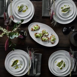 Блюдо овальное 11.5х18см Pillivuyt Teck