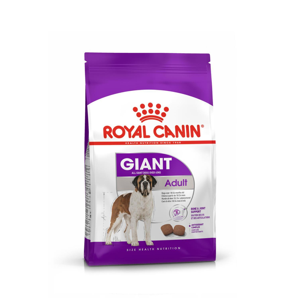 Royal Canin Giant Adult Корм сухой для взрослых собак очень крупных размеров 4 кг