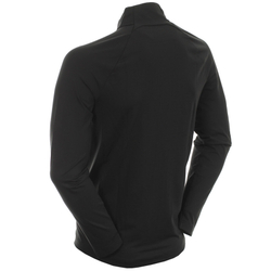 Мужская кофта теннисная Lacoste Men's SPORT Stretch Zip-Up Golf Jacket - black