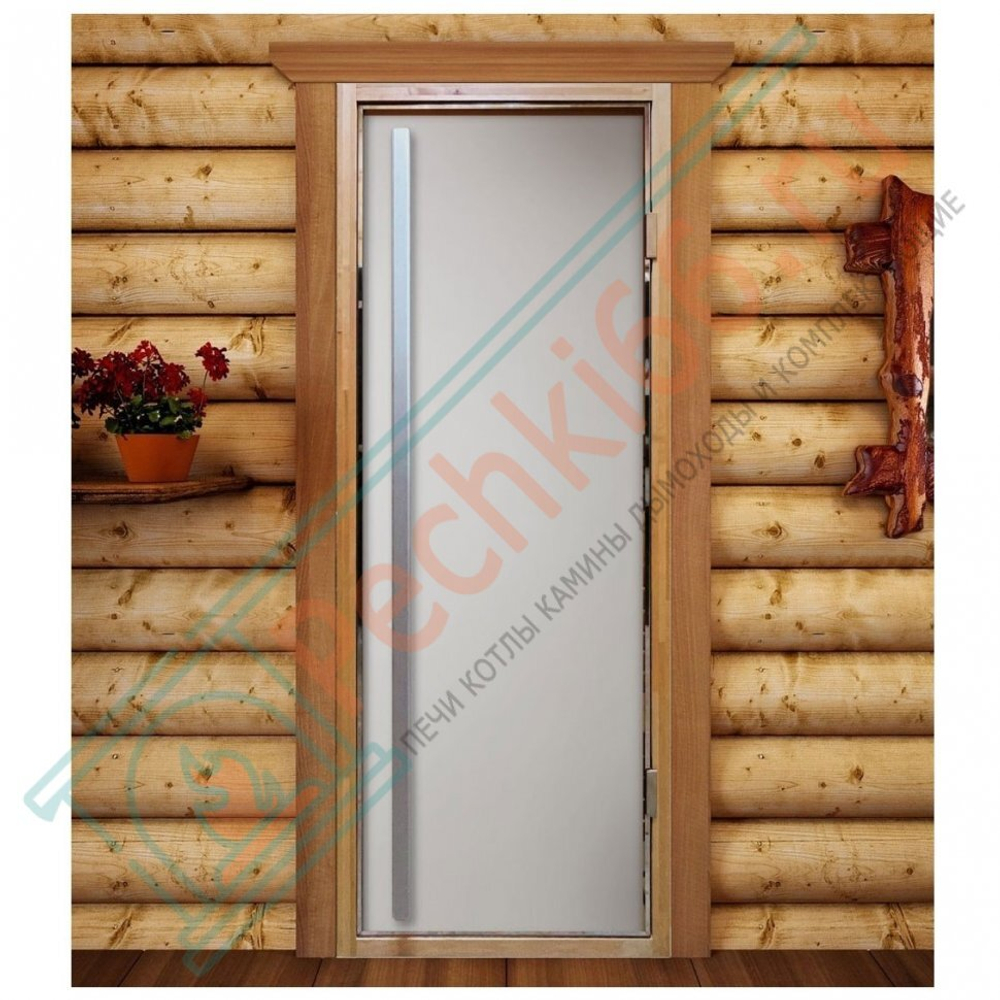 Стеклянная дверь Престиж Flash Royal сатин, 2000х800 (DoorWood) в Кирове