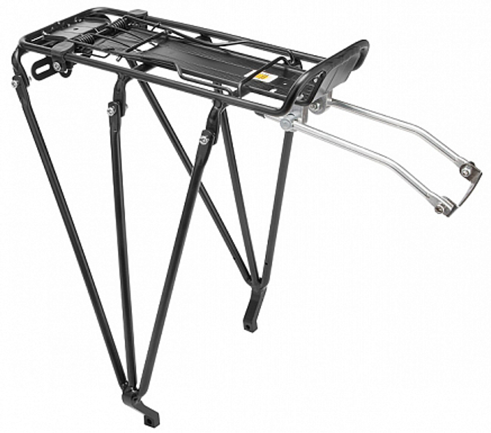 Багажник 26"-28" BLF-H14 STELS алюминиевый чёрный под дисковый тормоз